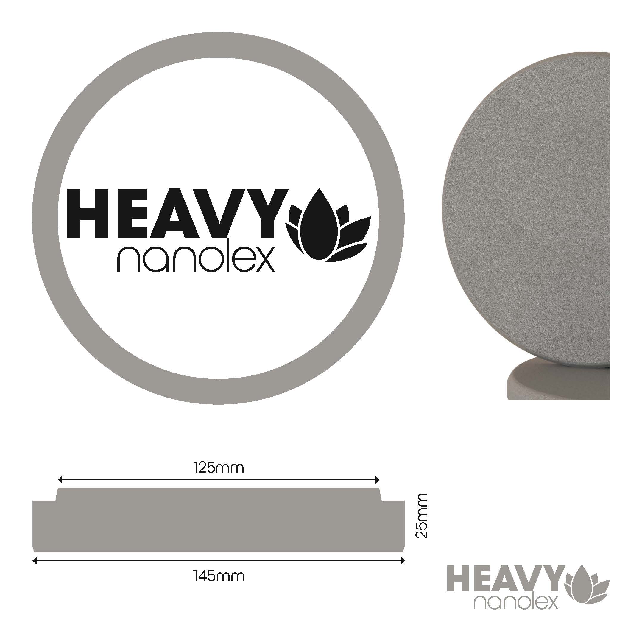 NANOLEX Heavy Cut pads (standards) 145x25x125 mm (à l’unité)