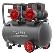 2GALLI Compresseur silencieux CS3550 3.5CV 50L 4 cylindres